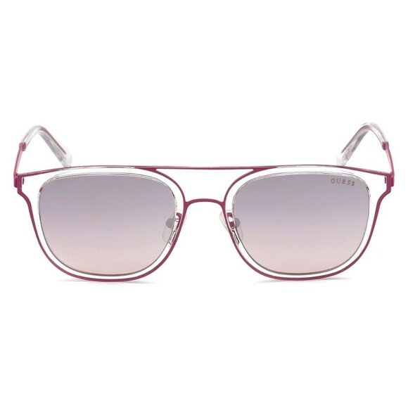 GUESS GU6981-72ZS-54 Sunglasses Size 54mm 150mm 21 pink SUNGLASSES NEW SUNGLASS